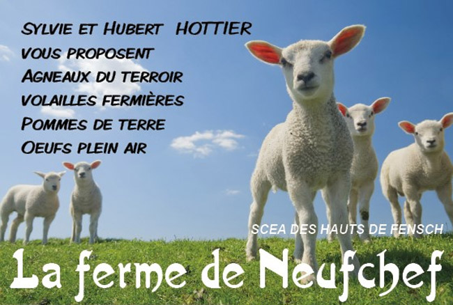 La Ferme de Neufchef vend des produits du Rucher des Noisetiers