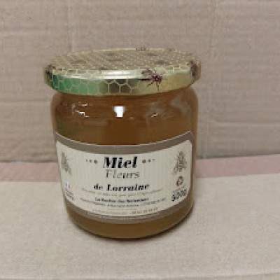 Miel de Fleurs 500g Médaille OR 2025 Concours Miels Lorraine